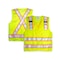 Tr Industrial Class 2 High Visibility 5-Point Breakaway Safety Vest, L TR5PBA-L - alternate 1